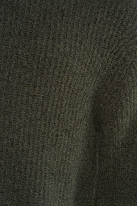 Pull à col rond - vert