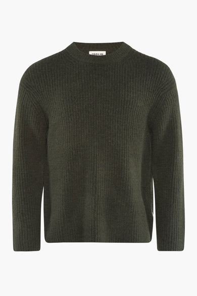 Pull col O Vert - SOLID