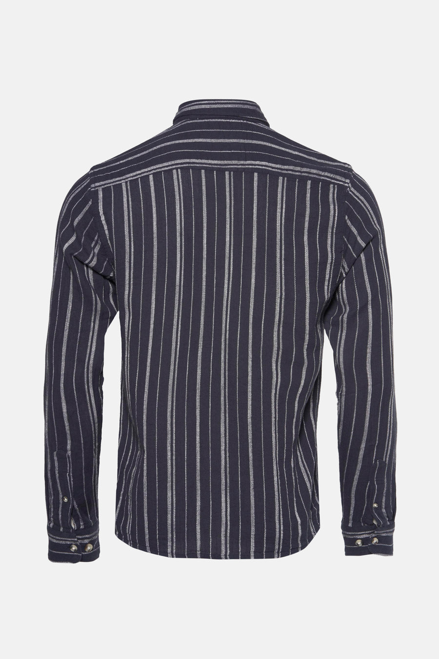 Chemise à manches longues - Bleu - SOLID