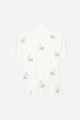 Chemise à manches courtes - blanc