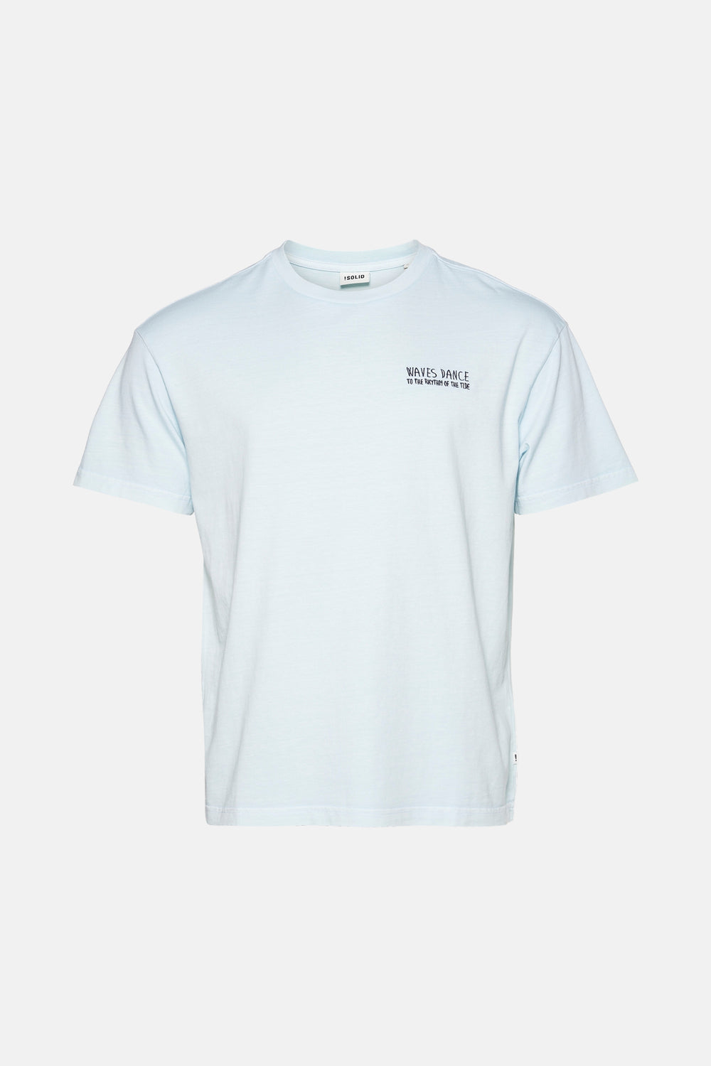 T-shirt (manches courtes) Bleu - SOLID