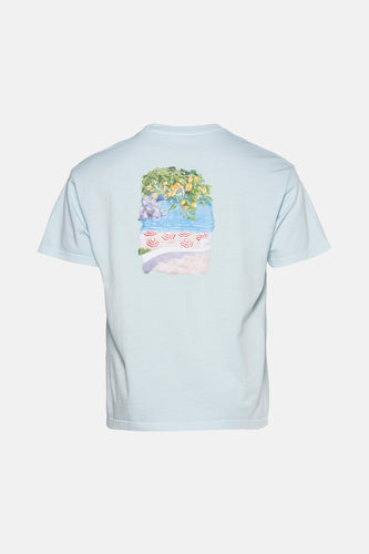 T-shirt à manches courtes - bleu - SOLID