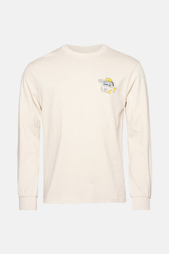 T-shirt à manches longues - écru - SOLID