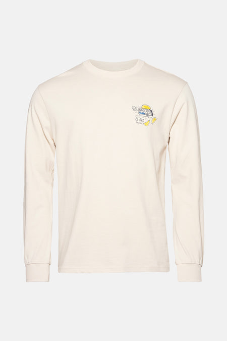 T-shirt à manches longues - écru