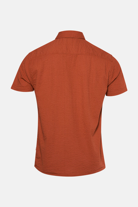 Chemise (manches courtes) Rouge - SOLID