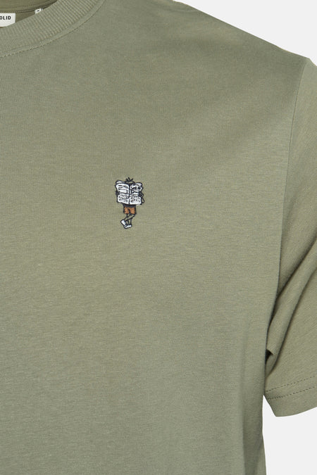 T-shirt (manches courtes) Vert - SOLID
