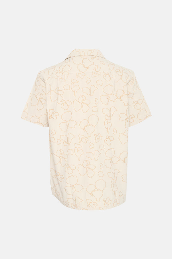 Chemise (manches courtes) Beige - SOLID