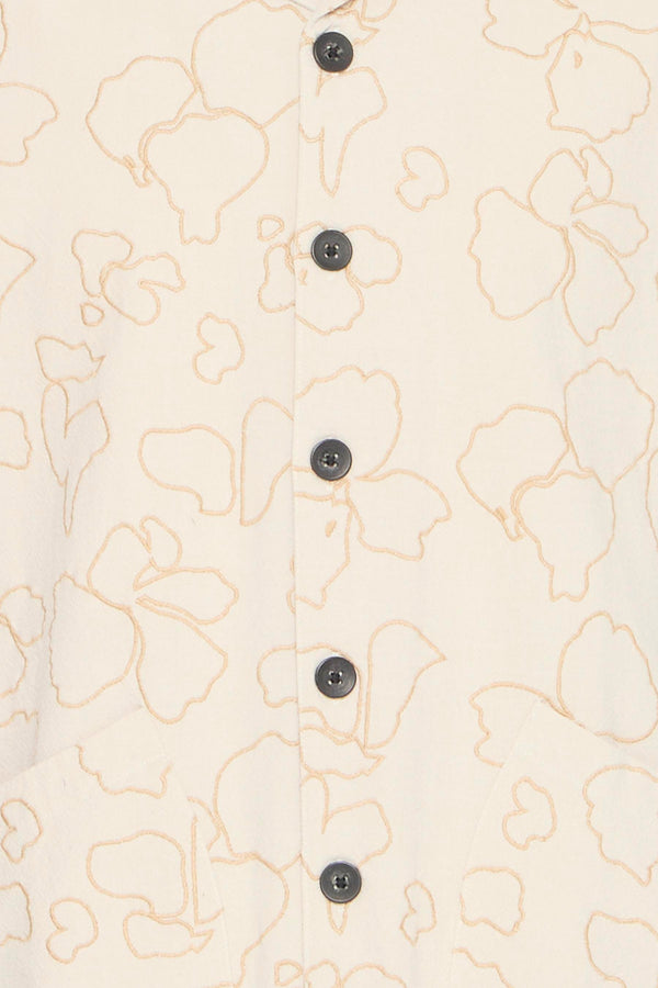 Chemise (manches courtes) Beige - SOLID