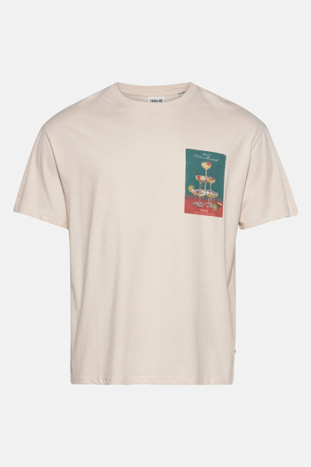 T-shirt à manches courtes - écru