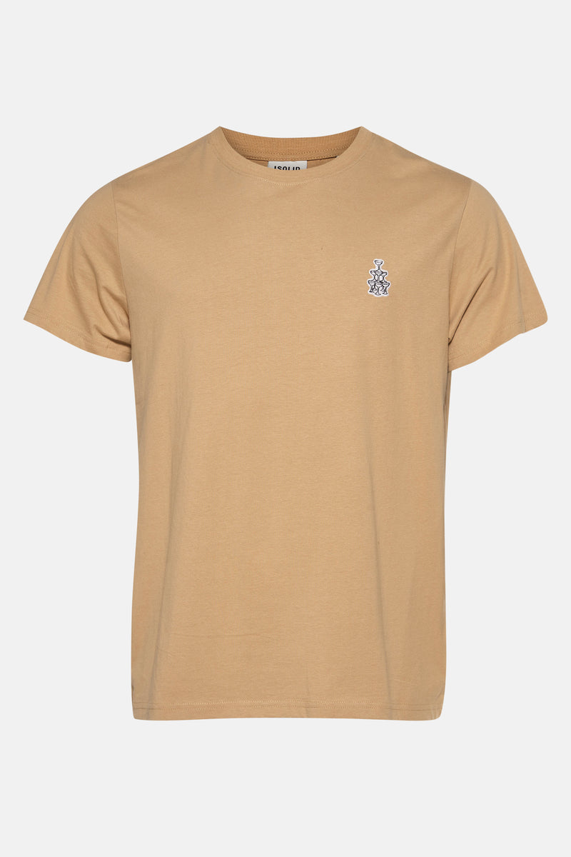T-shirt à manches courtes - beige