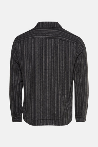 Chemise à manches longues - gris - SOLID