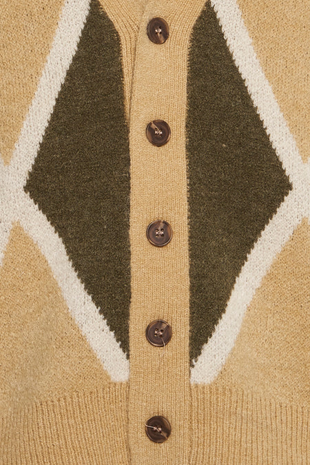 Gilet beige - SOLID