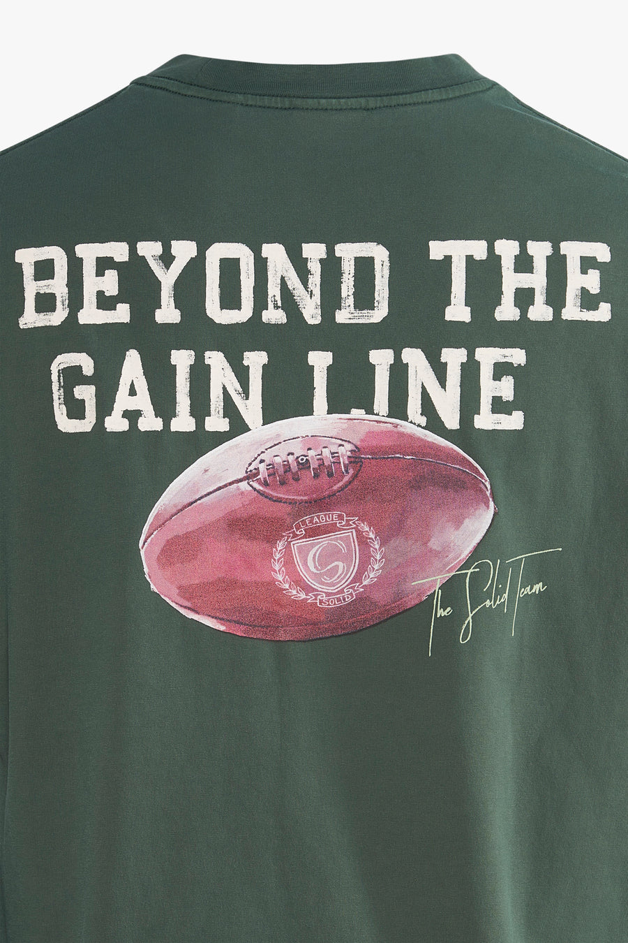 T-shirt à manches courtes - vert - SOLID