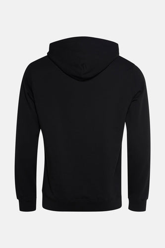 Sweat à capuche noir - SOLID