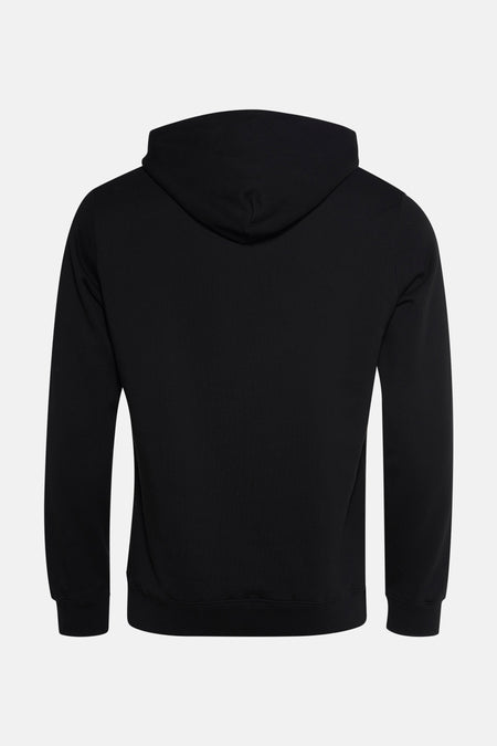 Sweat à capuche noir - SOLID
