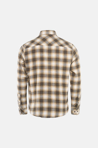 Chemise multicolore à manches longues de SOLID, à motif à carreaux.