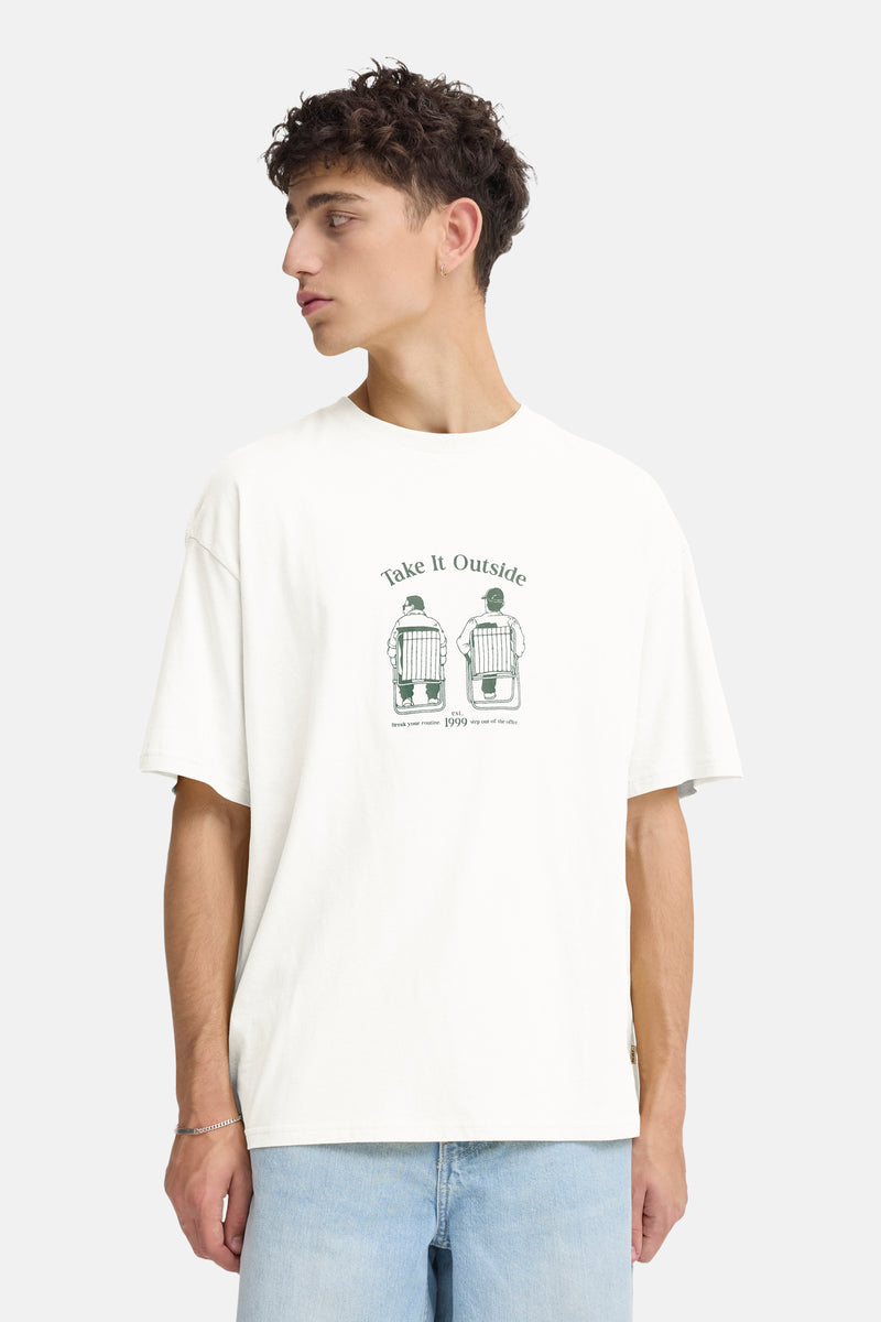 T-shirt à manches courtes - Blanc