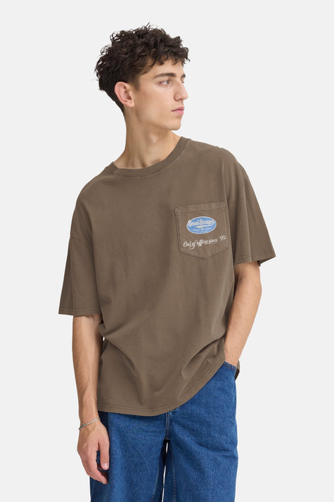 T-shirt à manches courtes - brun