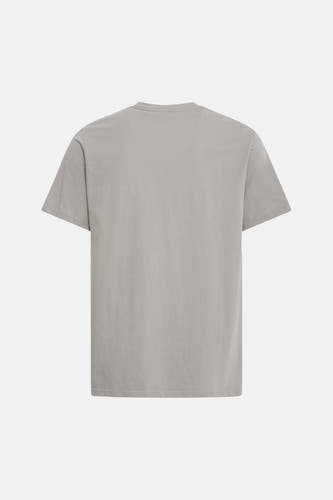 T-shirt à manches courtes gris clair de SOLID, vue arrière unie.