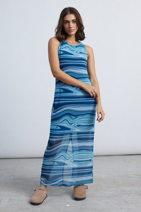 Robes sans manches Bleu - 24 colours GmbH