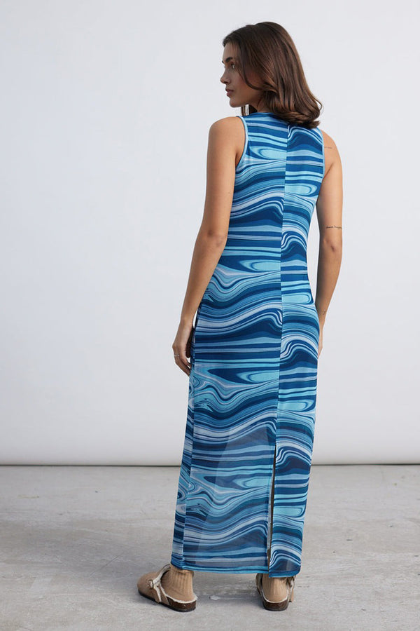 Robes sans manches Bleu - 24 colours GmbH