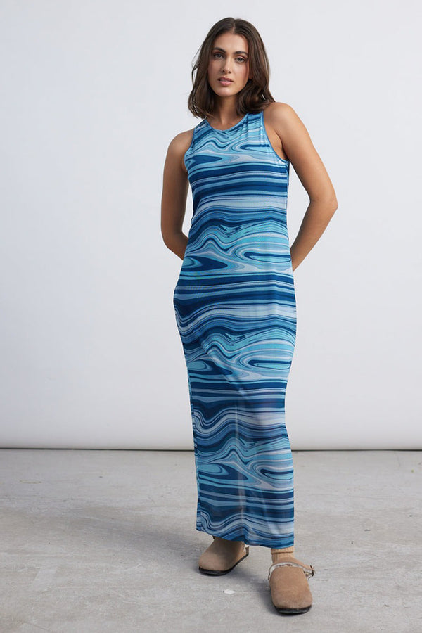Robes sans manches Bleu - 24 colours GmbH