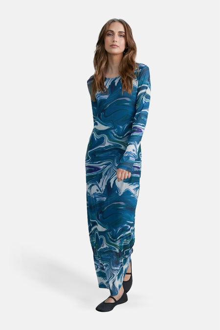 Robes manches longues Bleu - 24 colours GmbH