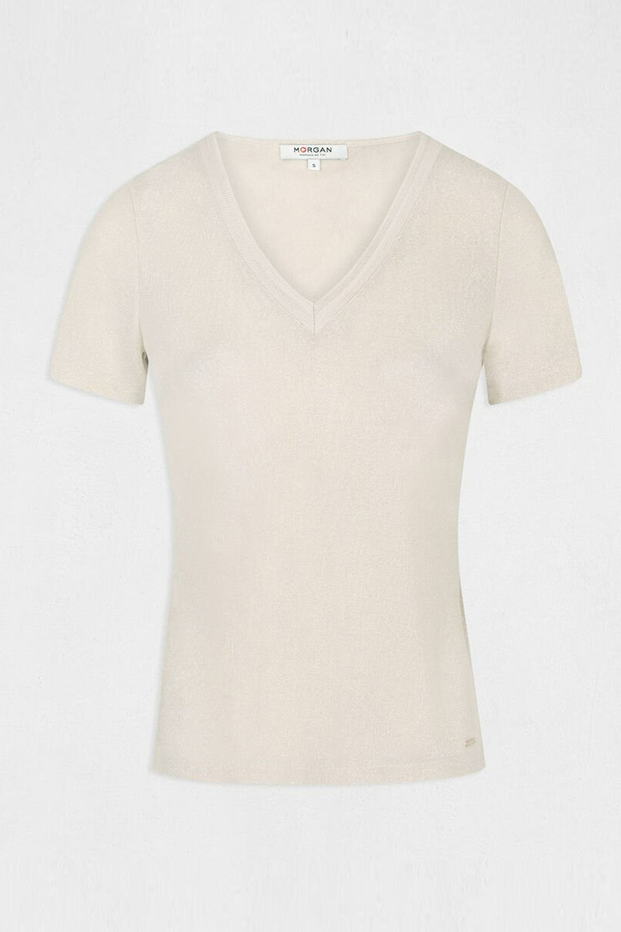 T-shirt à manches courtes - beige - Morgan De Toi