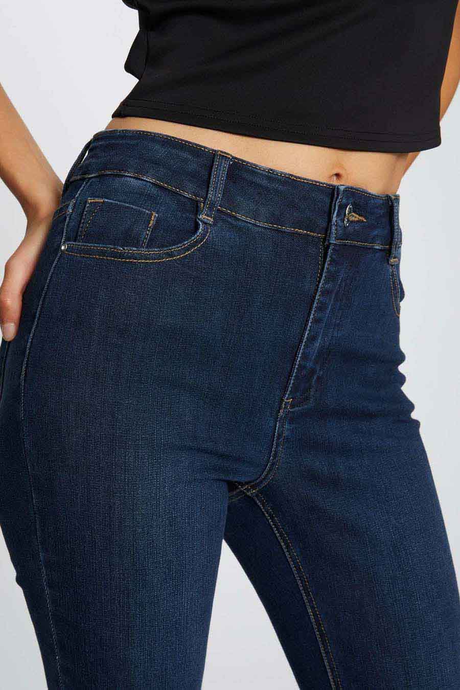 Jean skinny - bleu - Morgan De Toi