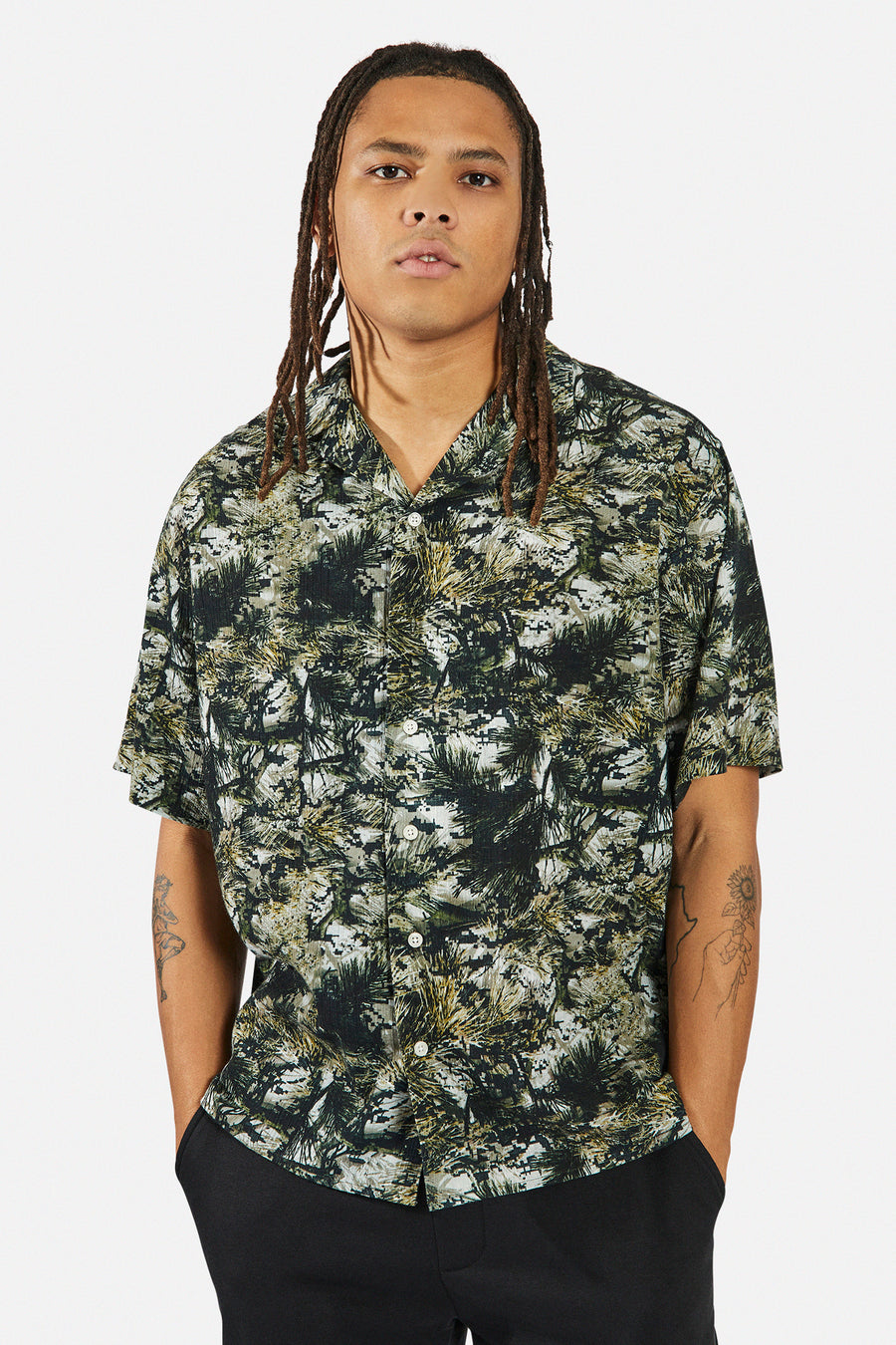 Chemise à manches courtes - vert - REDEFINED REBEL