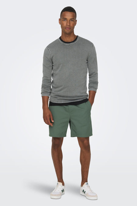 ONSGARSON 12 WASH CREW KNIT NOOS