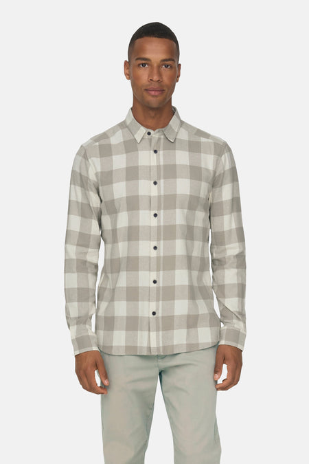 ONSGUDMUND LS CHECKED SHIRT NOOS