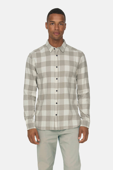ONSGUDMUND LS CHECKED SHIRT NOOS