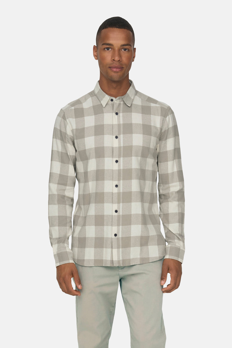 ONSGUDMUND LS CHECKED SHIRT NOOS