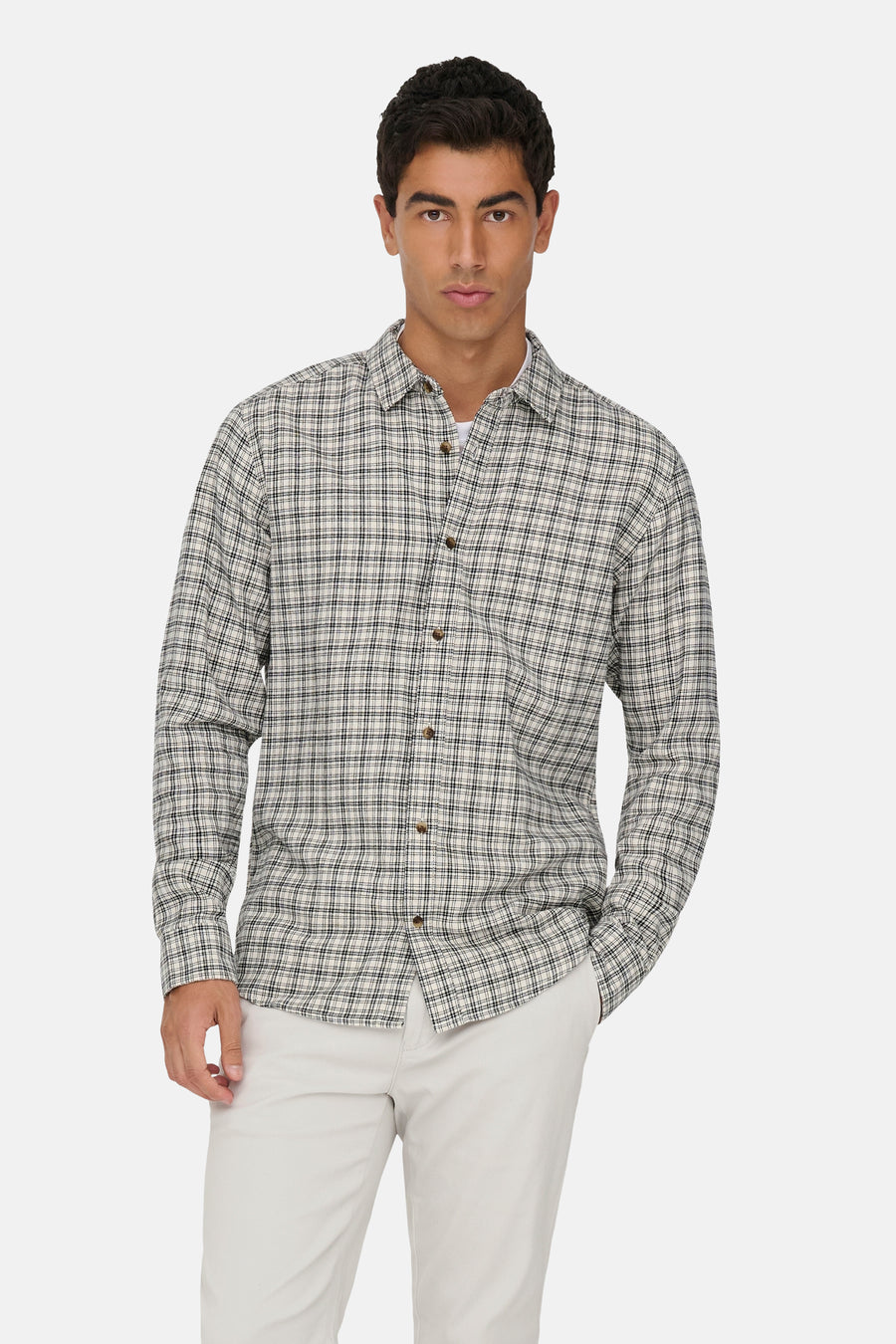 Chemise (manches longues) Écru - ONLY & SONS®
