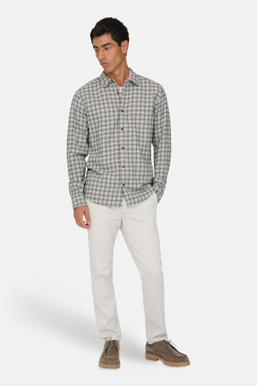 Chemise (manches longues) Écru - ONLY & SONS®
