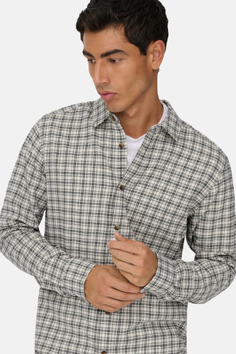 Chemise (manches longues) Écru - ONLY & SONS®