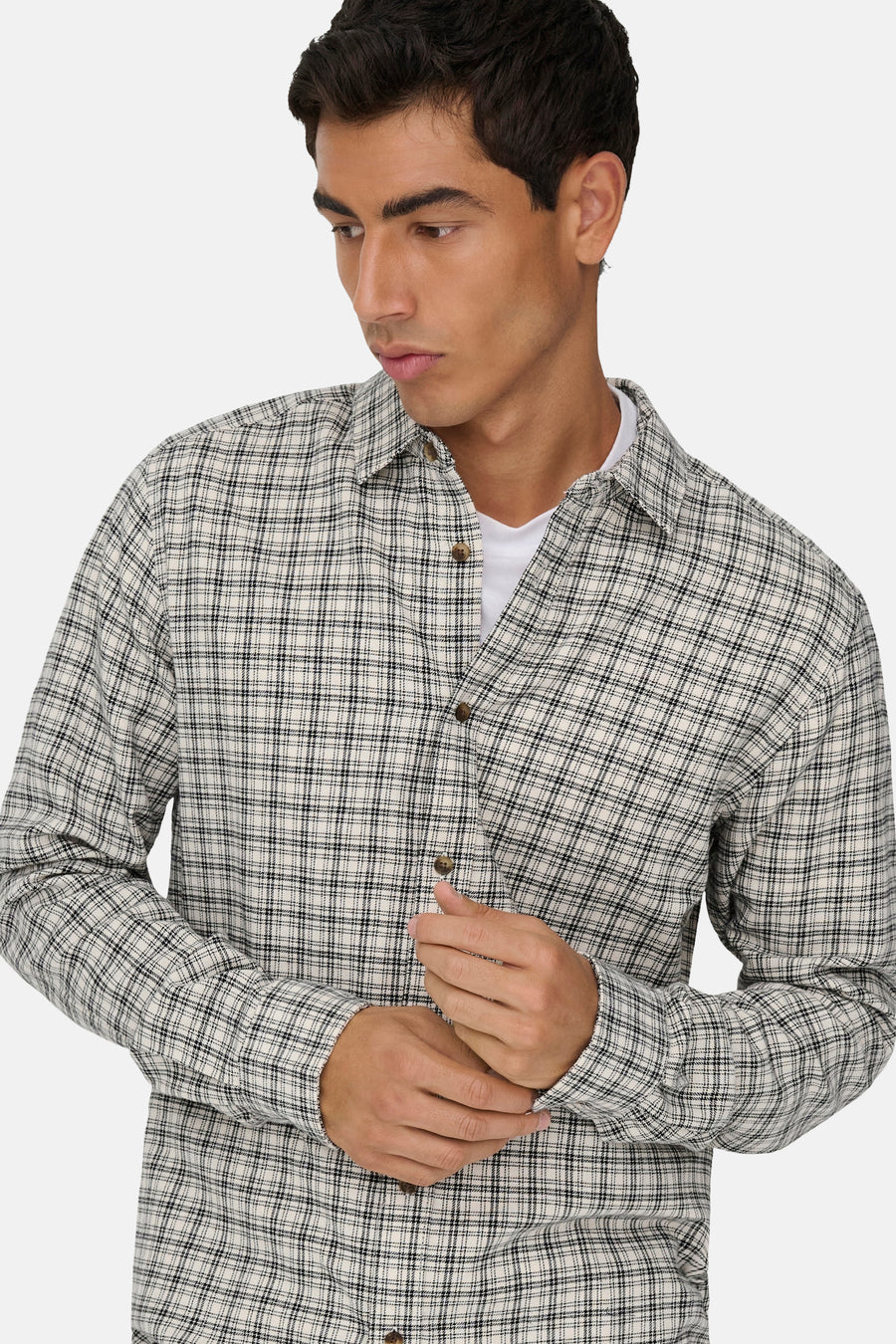 Chemise (manches longues) Écru - ONLY & SONS®