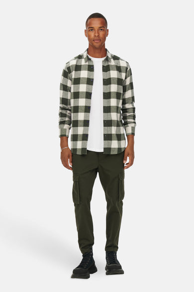 ONSGUDMUND LS CHECKED SHIRT NOOS