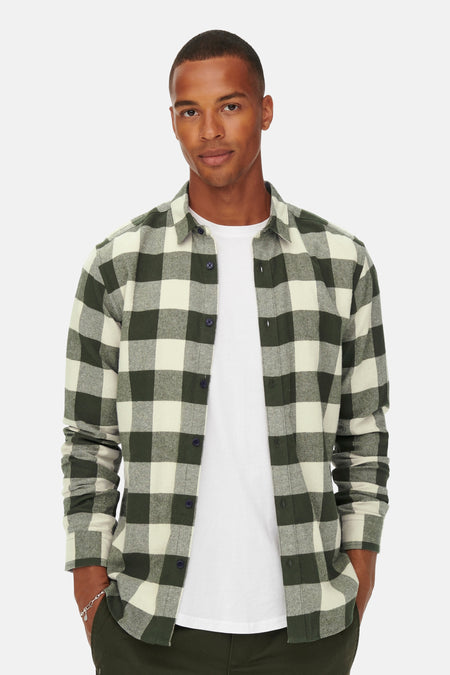 ONSGUDMUND LS CHECKED SHIRT NOOS