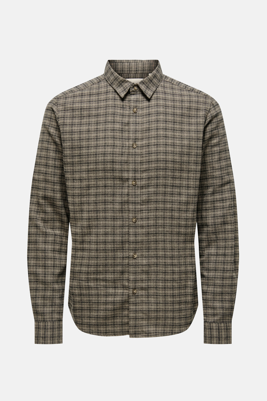 Chemise à manches longues - brun - ONLY & SONS®