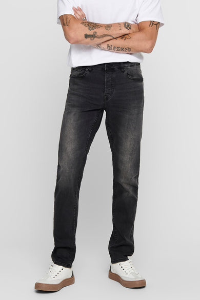 ONSLOOM SLIM WASH BLK 0447 DCC DNM NOOS