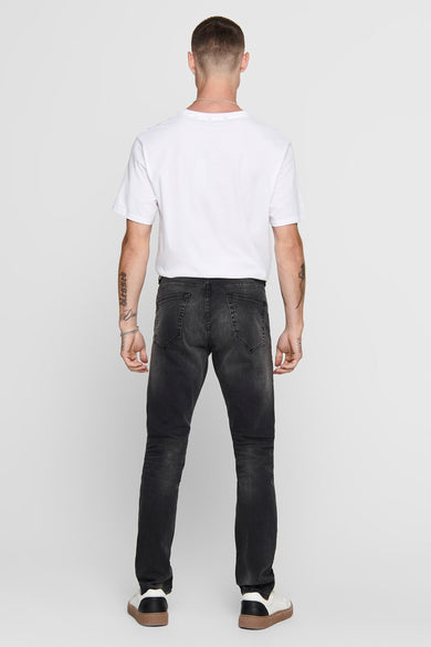 ONSLOOM SLIM WASH BLK 0447 DCC DNM NOOS