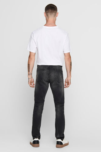 ONSLOOM SLIM WASH BLK 0447 DCC DNM NOOS