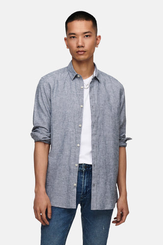 Chemise &agrave; manches longues - bleu - ONLY & SONS®