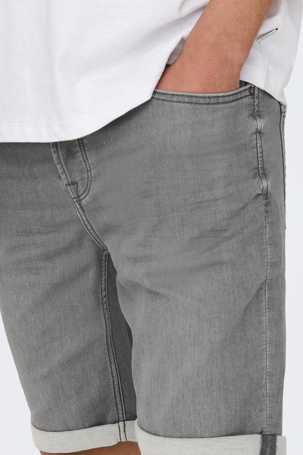 short en jean Gris - ONLY & SONS®