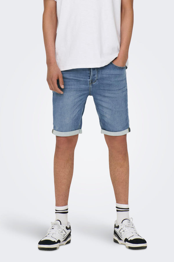 short en jean Light blue denim - ONLY & SONS®