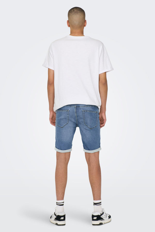 short en jean Light blue denim - ONLY & SONS®