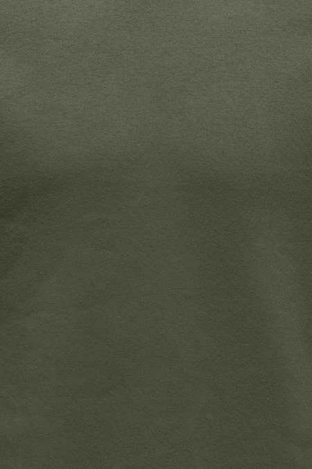 Groene ronde hals sweater van ONLY & SONS® met fijne ribstructuur, close-up weergave