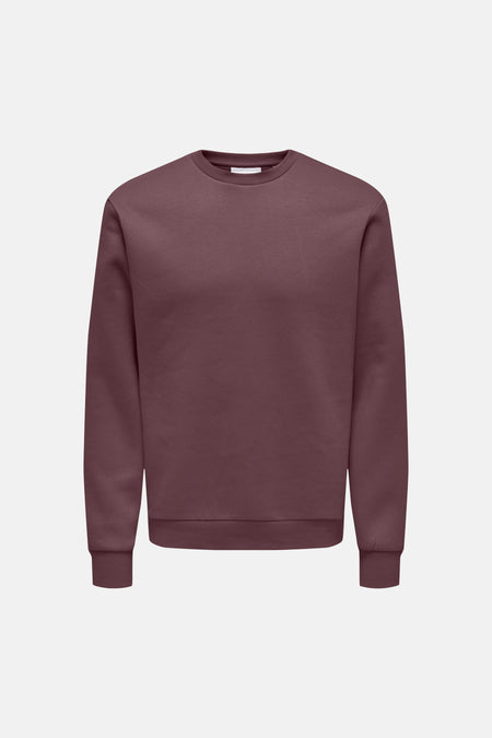 Sweat col O - violet
